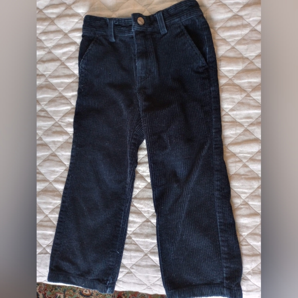 Kids size 3 or 4T fat wale eland corduroy pants